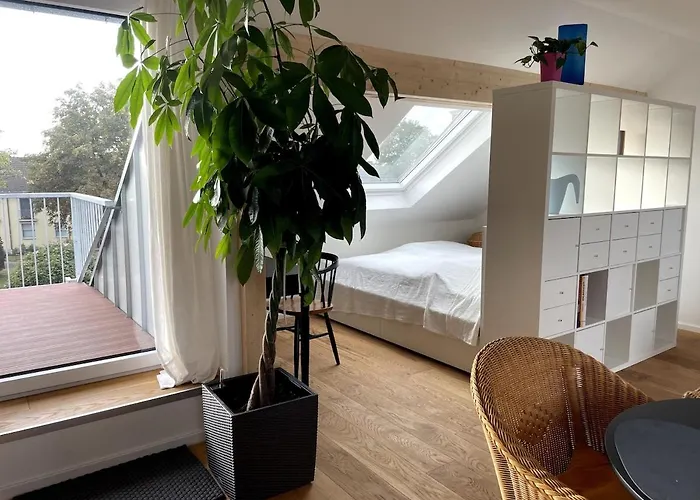 Appartement Lichtdurchflutetes Mit Dachterasse Zwischen Koeln Und Duesseldorf Dormagen